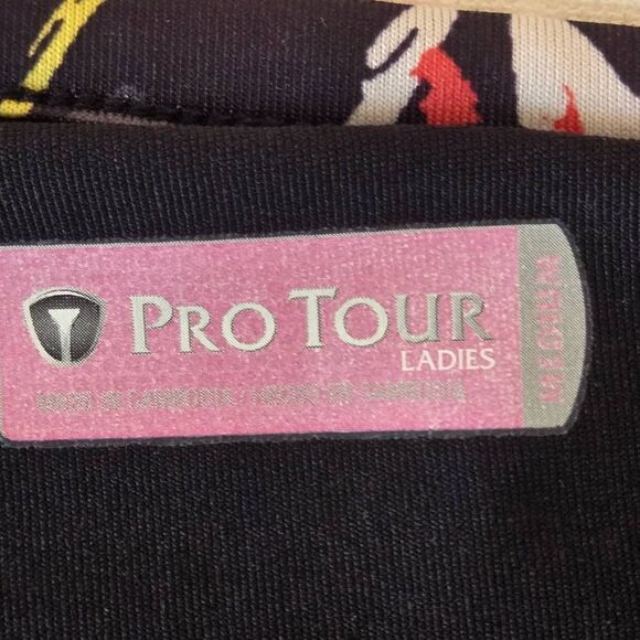 Pro Tour Womens Multi Color Diamond Pattern Golf Skort Size XL - Picture 4 of 12